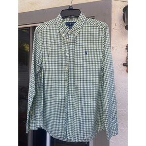 Ralph Lauren Boys Youth Button-Down Shirt XL (18-20)